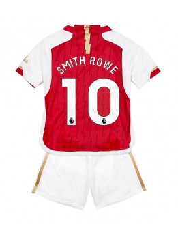 Billige Arsenal Emile Smith Rowe #10 Hjemmedraktsett Barn 2023-24 Kortermet (+ Korte bukser)